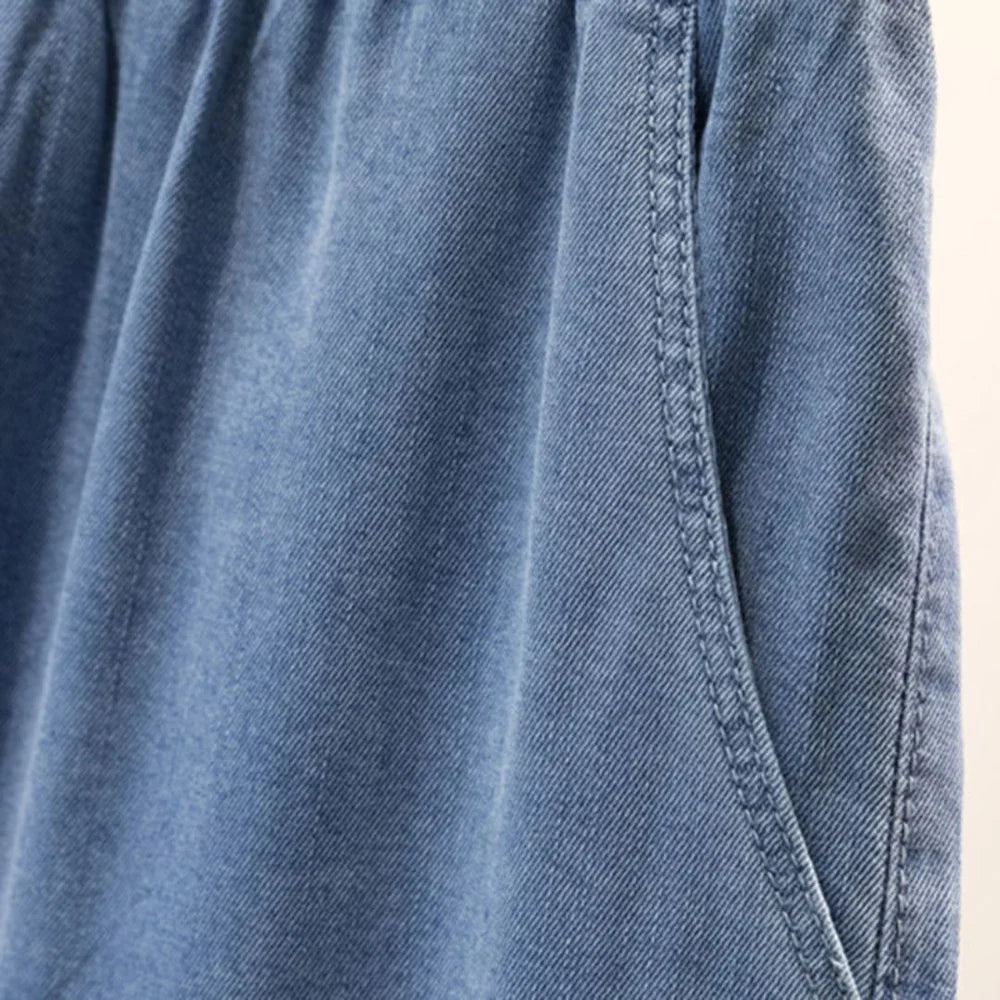 Calça Jeans Stefan® / A Mais Soltinha e Fresca do Mercado (Pague 1 leve 2)