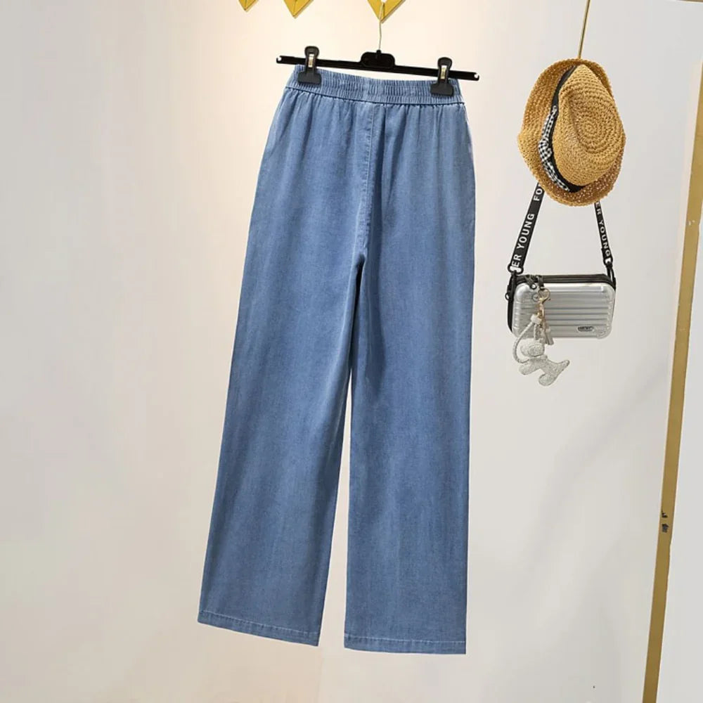 Calça Jeans Stefan® / A Mais Soltinha e Fresca do Mercado (Pague 1 leve 2)