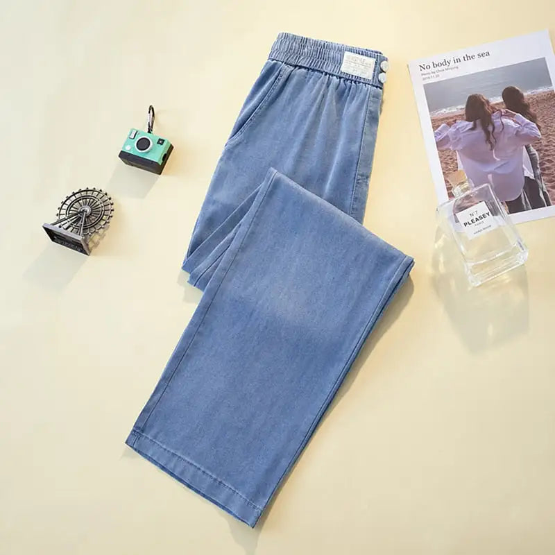 Calça Jeans Stefan® / A Mais Soltinha e Fresca do Mercado (Pague 1 leve 2)