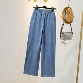 Calça Jeans Stefan® / A Mais Soltinha e Fresca do Mercado (Pague 1 leve 2)