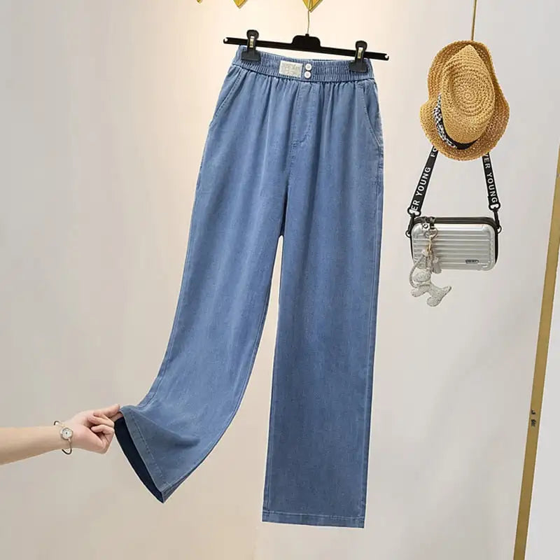 Calça Jeans Stefan® / A Mais Soltinha e Fresca do Mercado (Pague 1 leve 2)